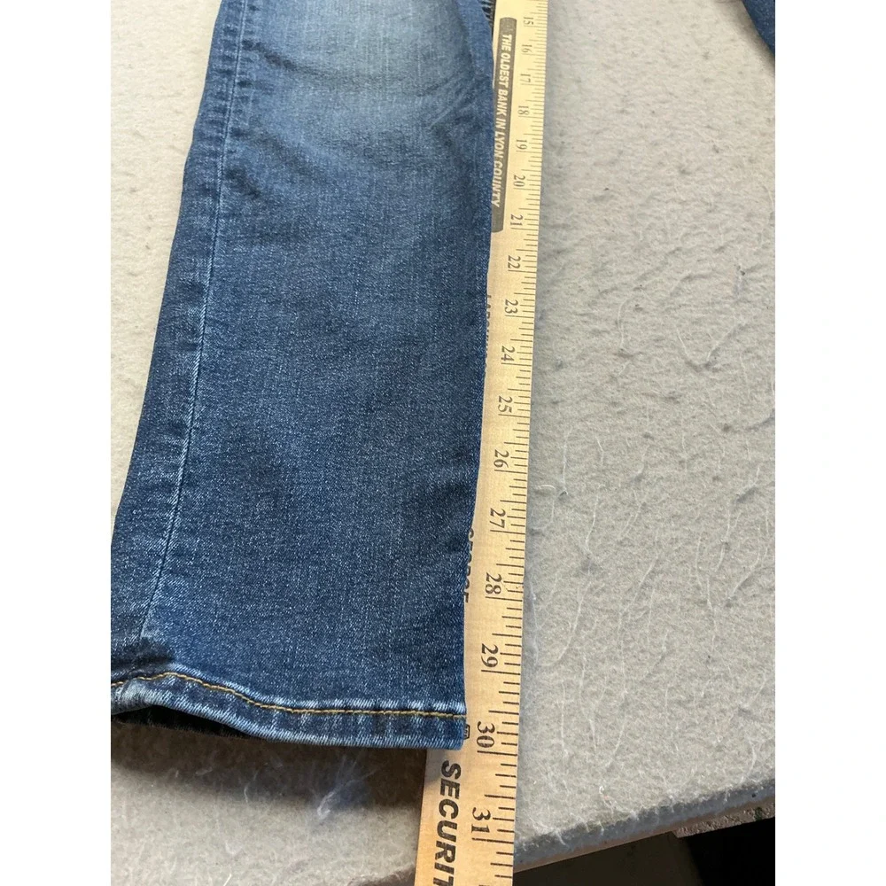 Kut from the Kloth Toothpick Skinny Jeans Medium Wash Stretch Size 8 Denim